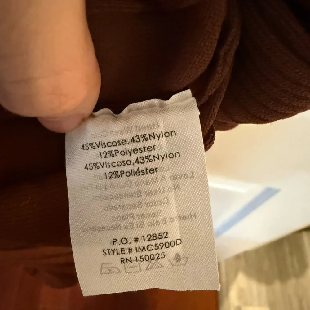 Chocolate Midi Dress - Picture 8 of 9